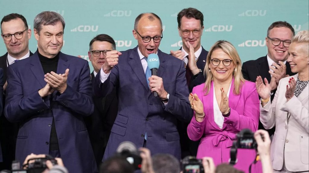 CDU Leads German Election; Coalition Prospects Highlighted