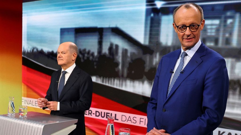 Scholz and Merz Clash in Final Debate Before German Election