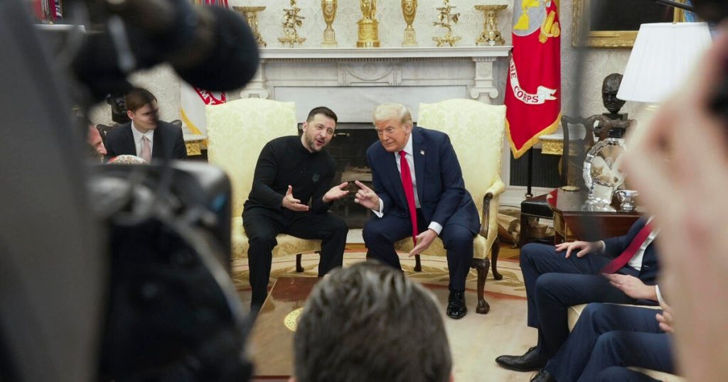 Trump and Zelenskyy Meet to Discuss Ukraine Minerals Agreement