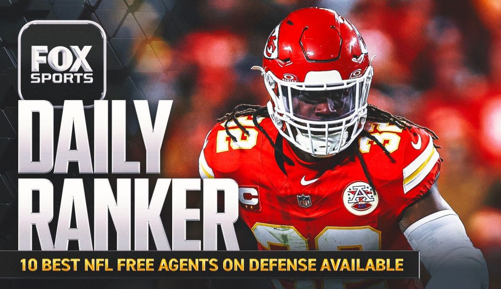 Who are the 10 best NFL free agents available on defense?