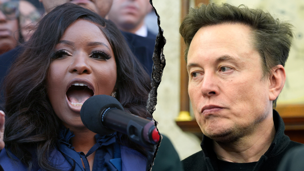 Democratic Rep. Jasmine Crockett Criticizes Elon Musk Amid Controversy