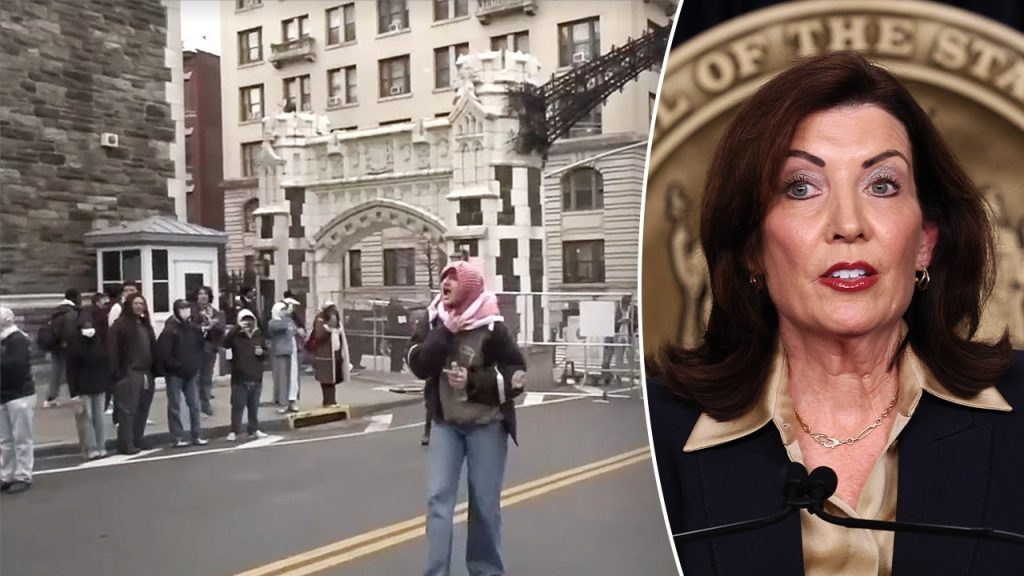 Protests Against Israel Erupt During Governor's Press Conference