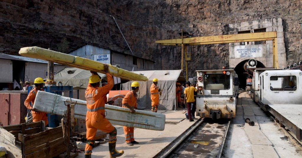 Tunnel Collapse in India Traps Eight Workers; Survival Chances Considered "Very Remote"