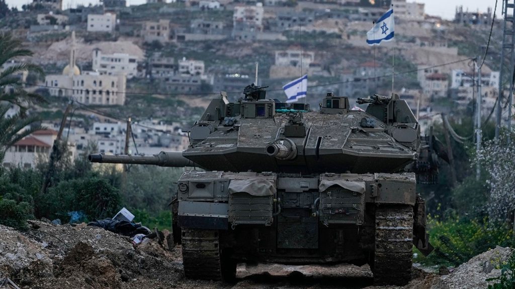 Israel Deploys Tanks to West Bank for First Time in Over 20 Years