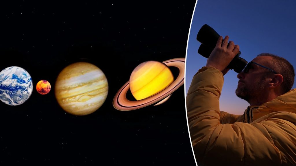 Seven Planets Align for Stunning Night Sky 'Planet Parade'