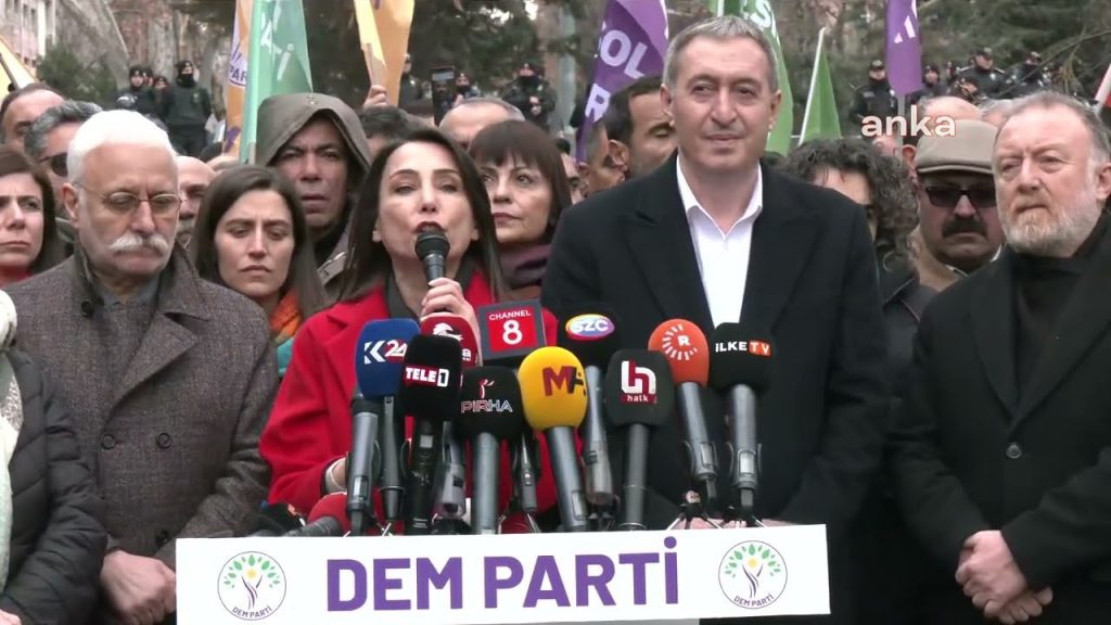 Protests Erupt in Ankara Over Trustee Appointments by Democratic Party Leaders