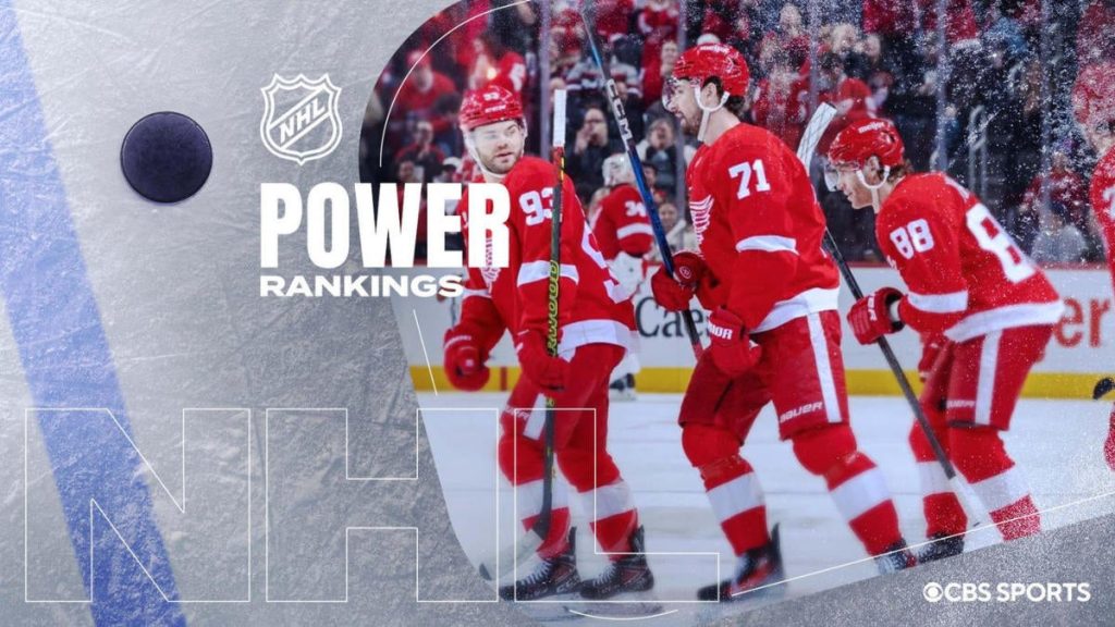 NHL Power Rankings: Red Wings Surge into Playoff Position with Strong Power Play
