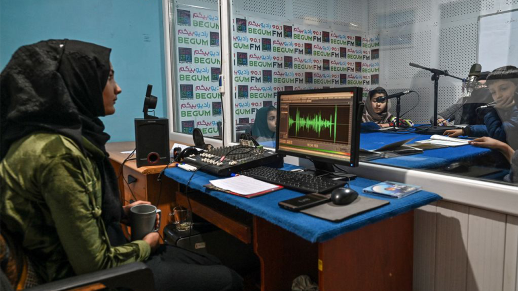 Afghanistan's Sole Women-Led Radio Station Set to Resume Broadcasting Following Taliban Suspension Lift