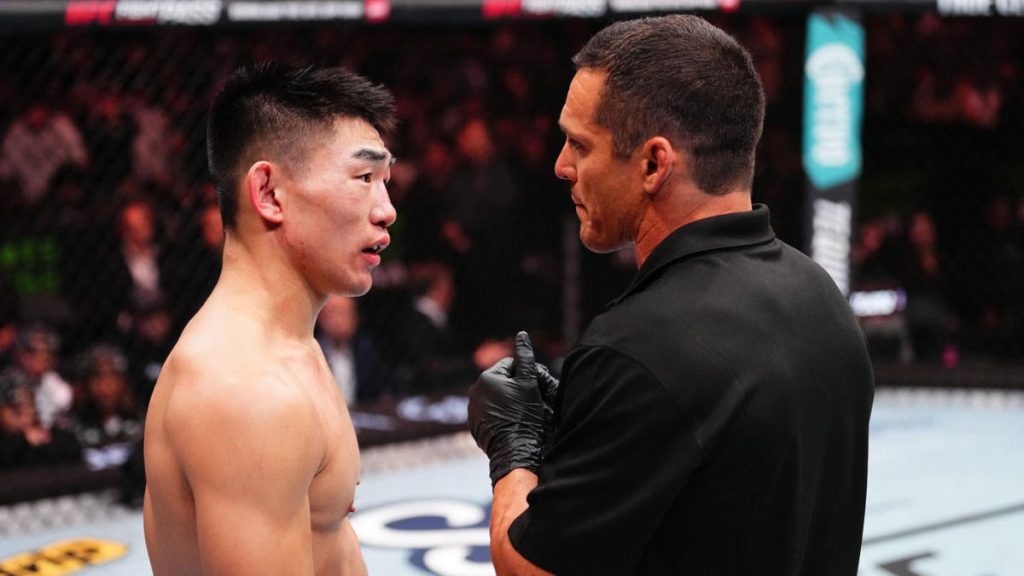 Yadong Defeats Cejudo by Technical Decision Following Eye Poke at UFC Fight Night