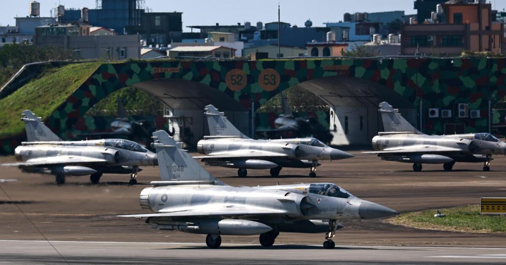 Taiwan Mobilizes Forces Amid China's "High Danger" Military Drills Nearby