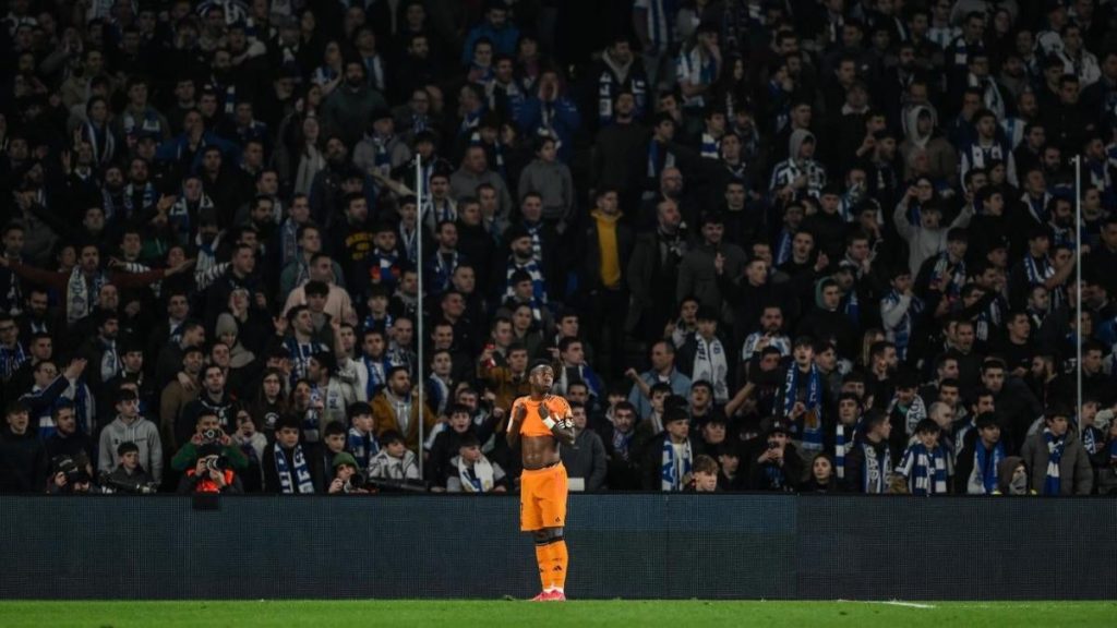 Vinicius Junior Faces Racist Taunts During Real Sociedad Match, Game Temporarily Halted