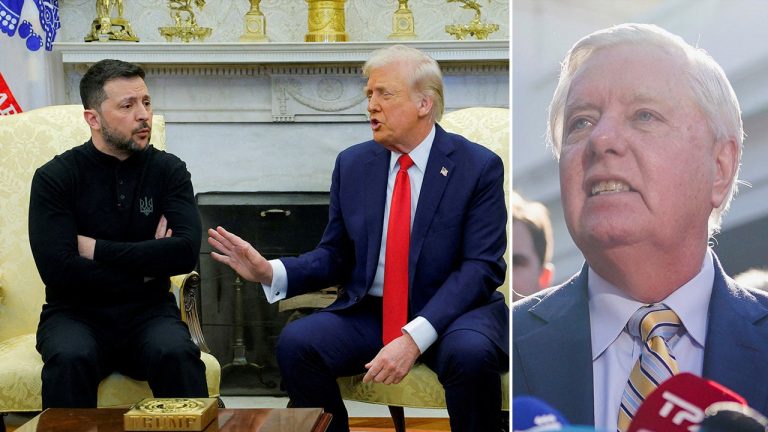 Graham and Zelenskyy Exchange Criticism Over Resignation Suggestion