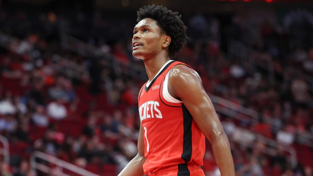 Rockets' Amen Thompson Expected to Miss Up to Two Weeks Due to Ankle Injury