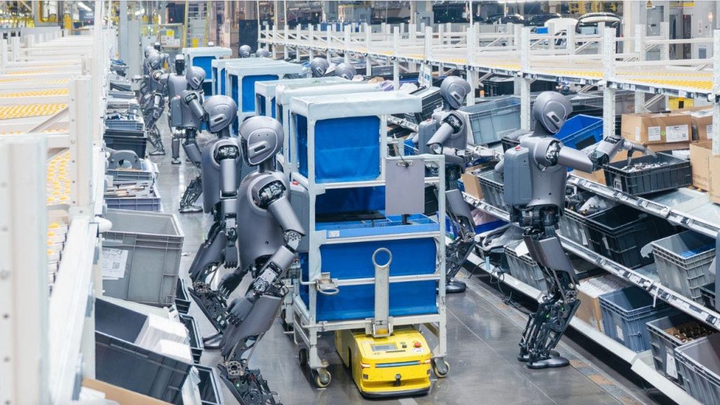 AI Swarm Robots Collaborate to Accelerate Car Production