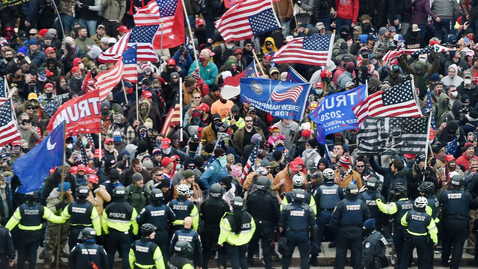 Trump criticized for Capitol riot actions and pardons