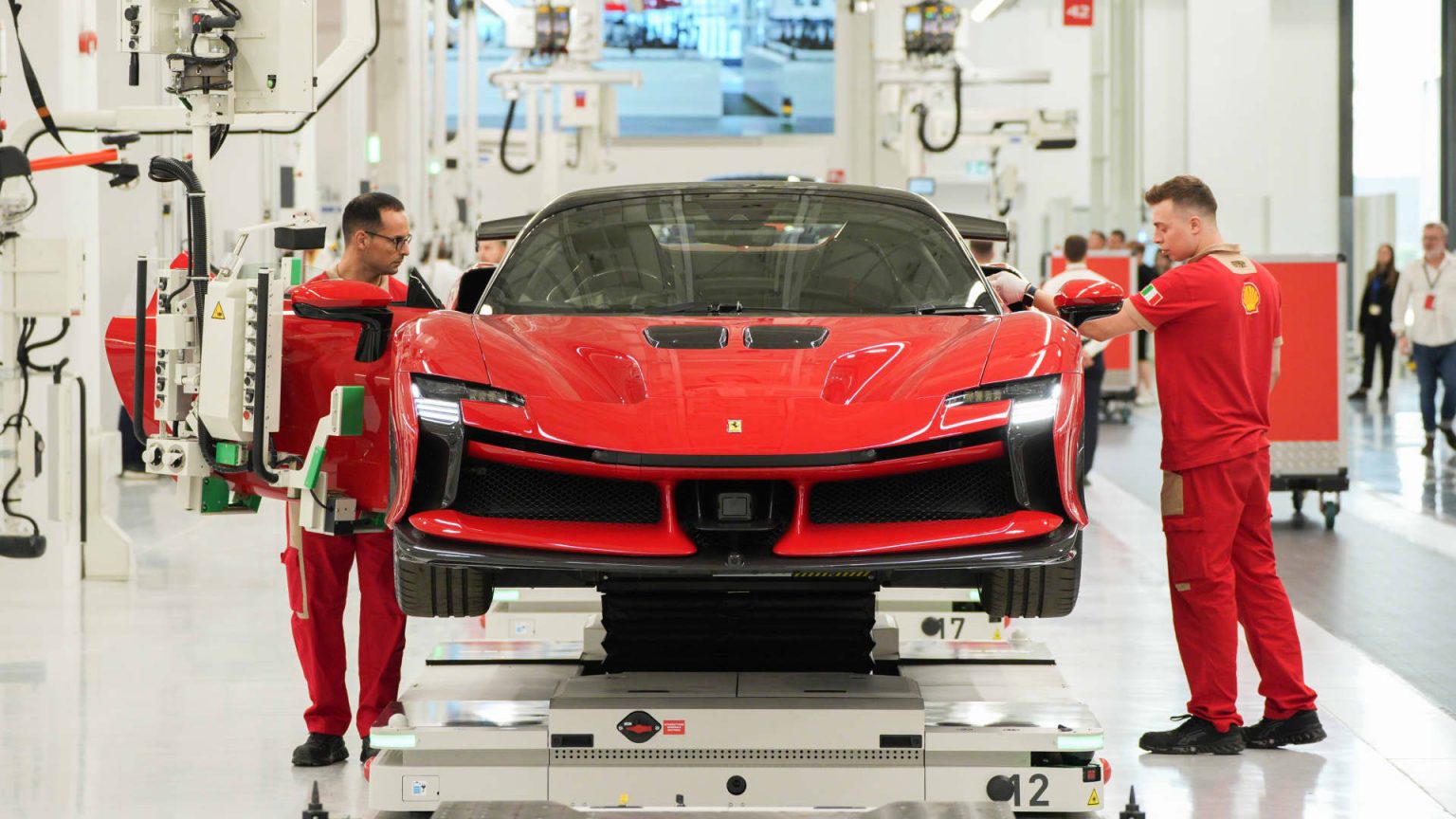 Ferrari Plans for Potential Tariff Impact Through Scenario Planning