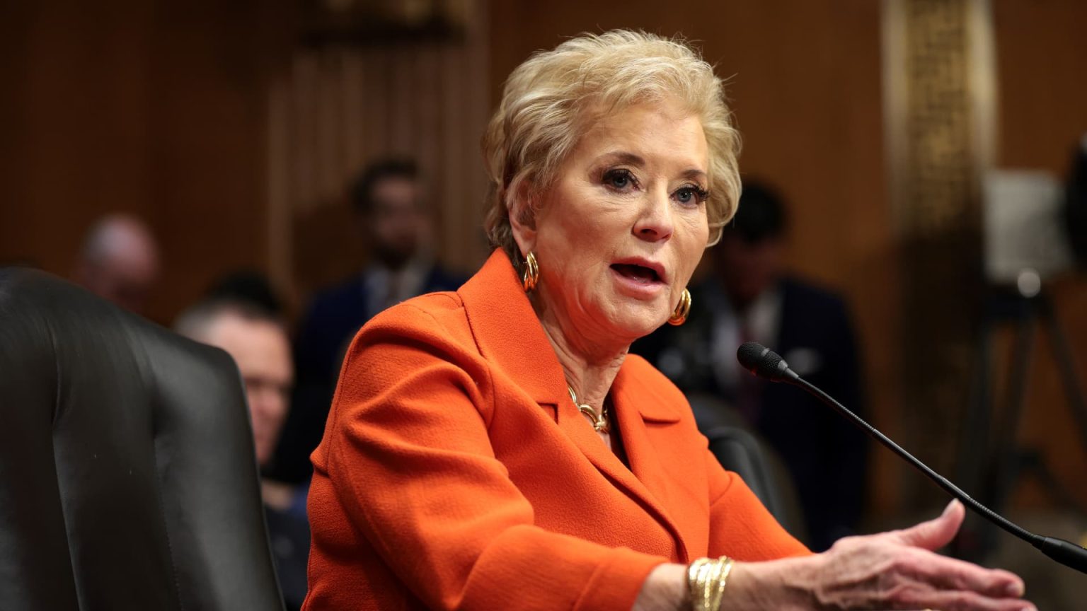 Senate Confirms McMahon as Education Department Head Amid Trump’s Shutdown Push