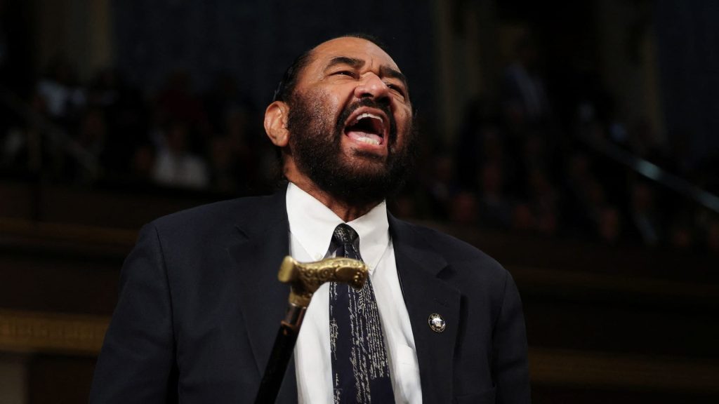 Al Green Removed from Congressional Address for Heckling Trump