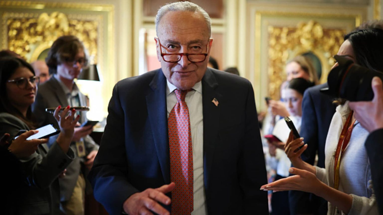 Schumer Decides Against Blocking GOP Funding Bill Amid Democratic Disagreements on Shutdown Strategy
