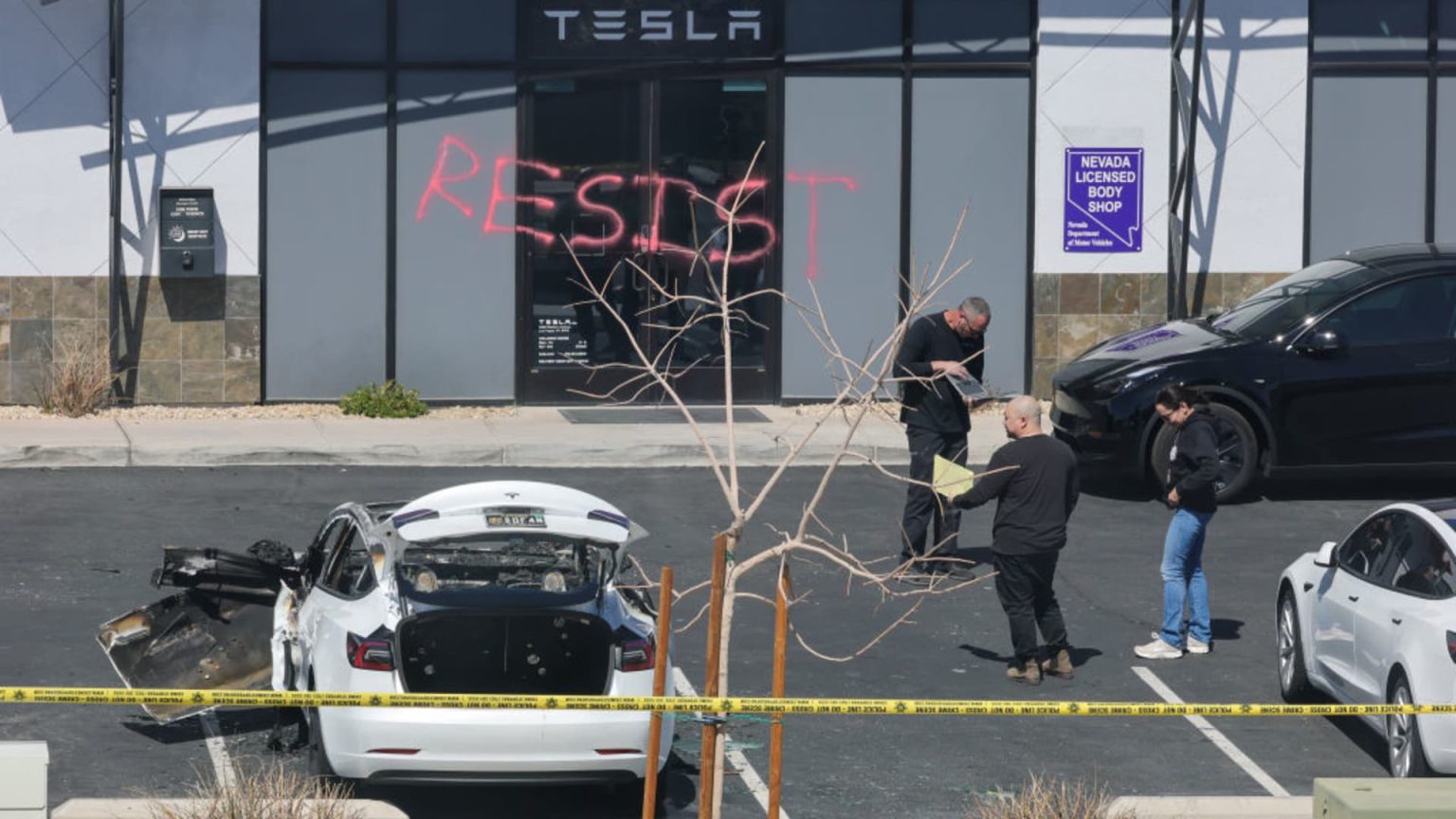 Las Vegas Man Charged in Tesla Arson Case