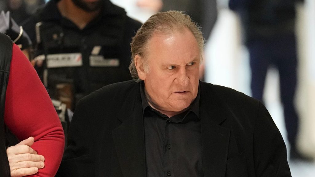 Prosecutor Seeks 18-Month Suspended Sentence in Depardieu Trial