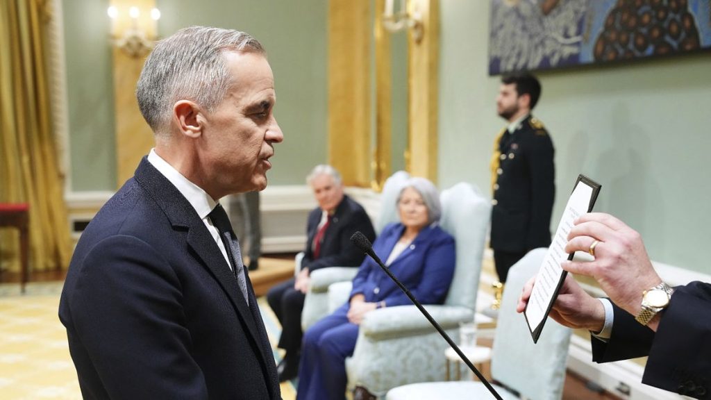 Mark Carney Sworn in as Prime Minister Amid US Trade War Challenges