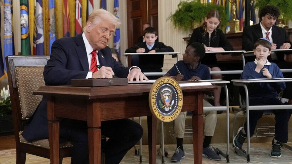 Trump Signs Executive Order to Dismantle Department of Education