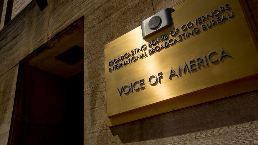 Federal Judge Blocks Trump's Attempt to Dismantle Voice of America Service