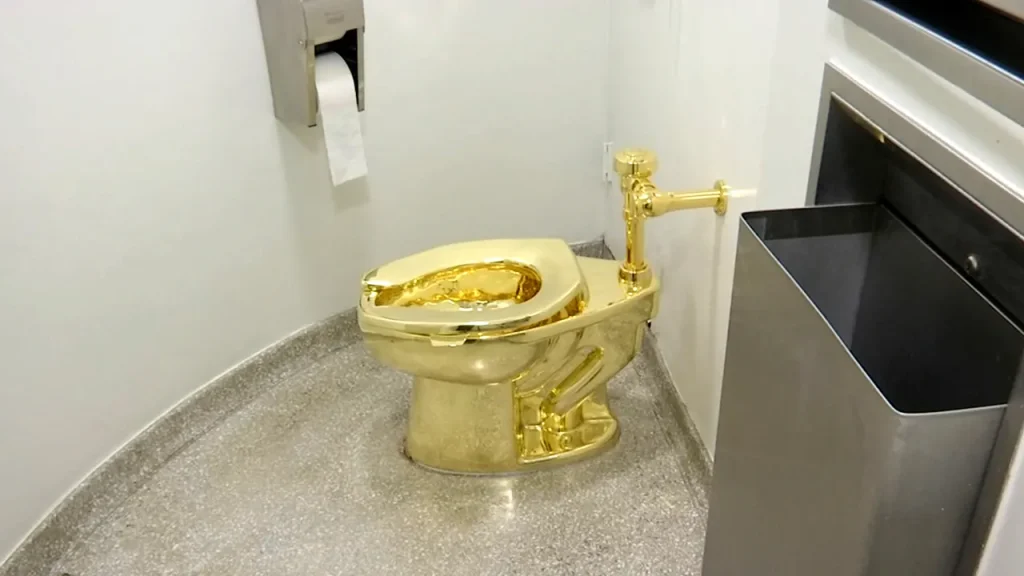 British Man Convicted in $6 Million Gold Toilet Theft