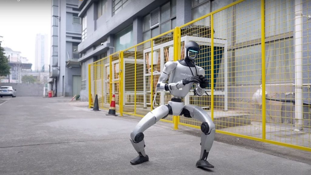 Chinese Robot Displays Impressive Kung Fu Skills