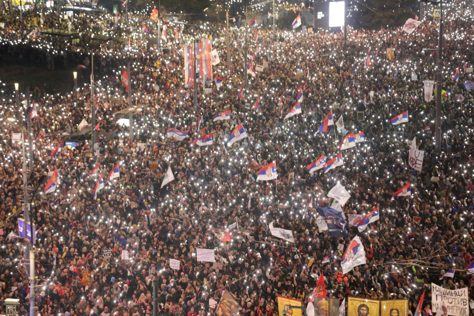 Mass Protests Erupt in Serbia Against Government Corruption