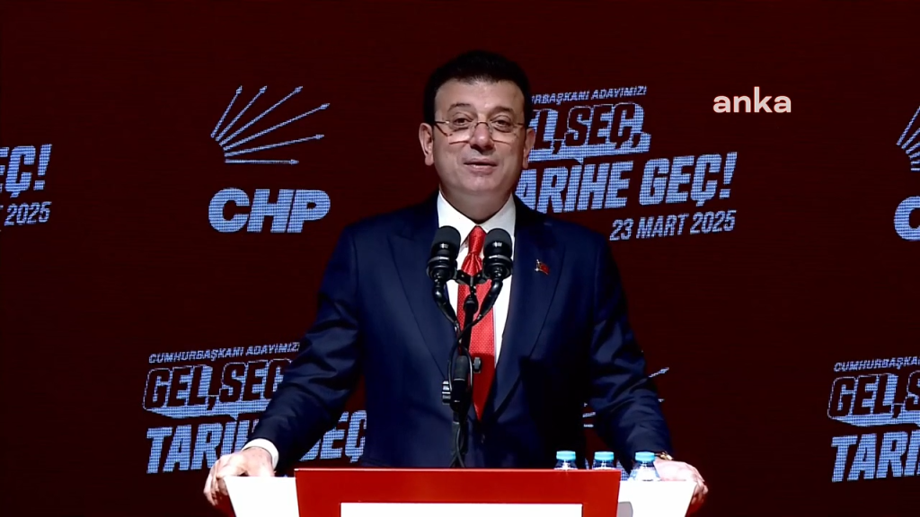 İmamoğlu Launches Presidential Primary Campaign for CHP