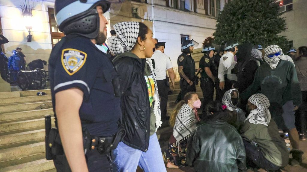 Columbia University Acts Against Anti-Israel Protesters Occupying Campus Building