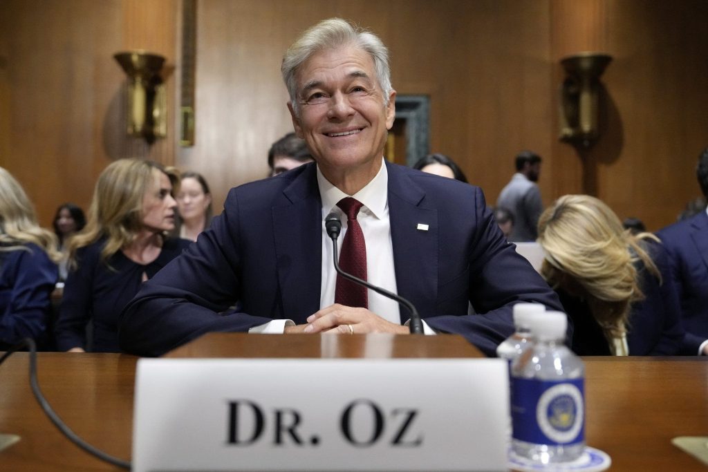 Dr. Oz Advances from Committee to Full Senate Vote for Medicare and Medicaid Post