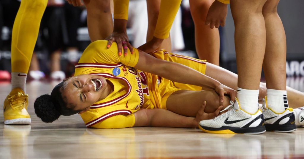 USC's JuJu Watkins Out for Season with Knee Injury in March Madness Matchup Against Mississippi State