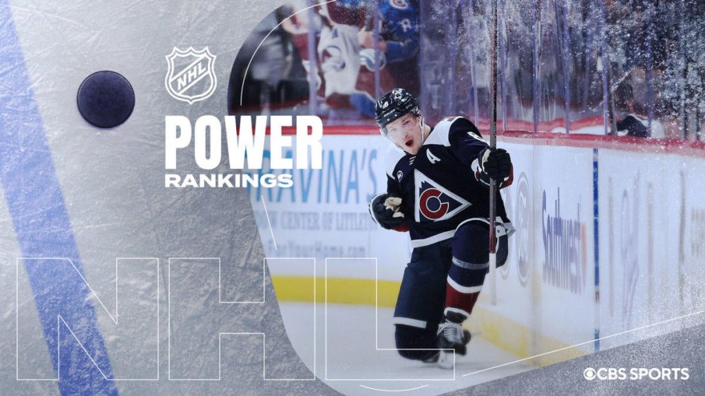 NHL Power Rankings: Avalanche Surge to Lead Amid Tight Stanley Cup Playoff Race