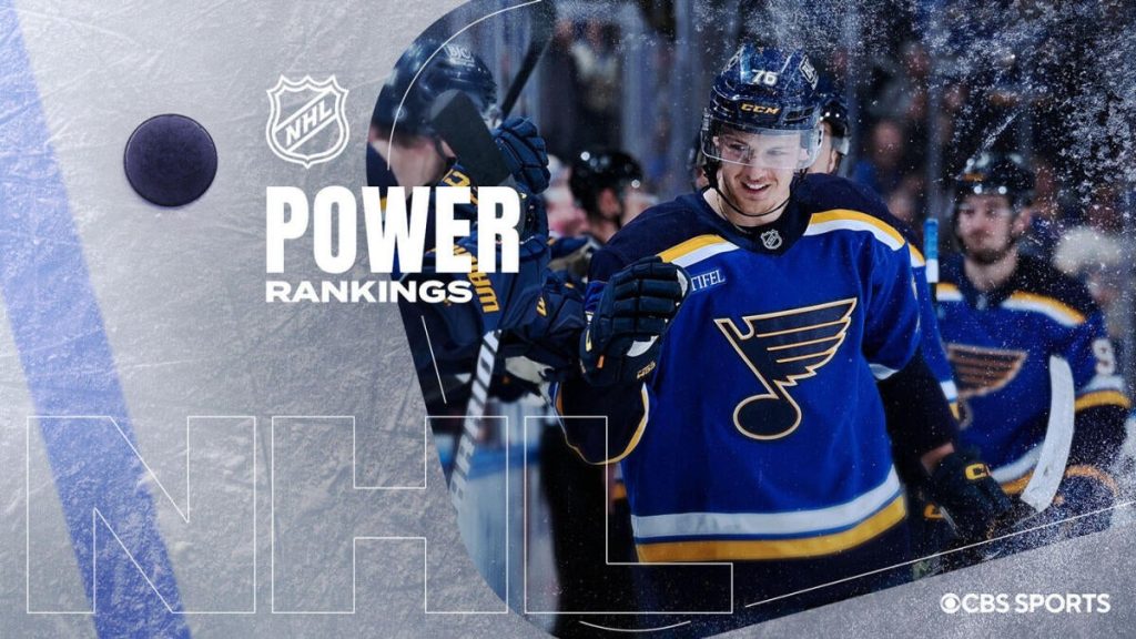 NHL Power Rankings: St. Louis Blues Show Defensive Strength and Playoff Potential