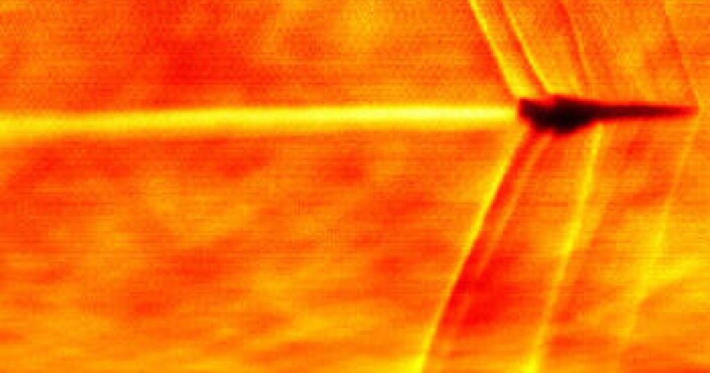 NASA Photo Reveals U.S. Jet Breaking the Sound Barrier