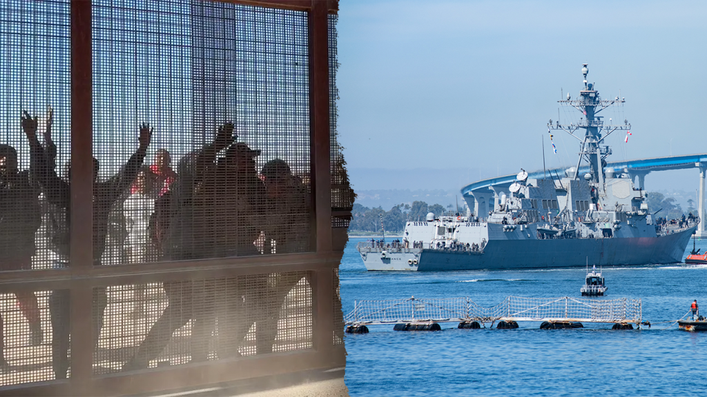 Navy Deploys Warship to Combat Illegal Immigration and Drug Smuggling at Southern Border