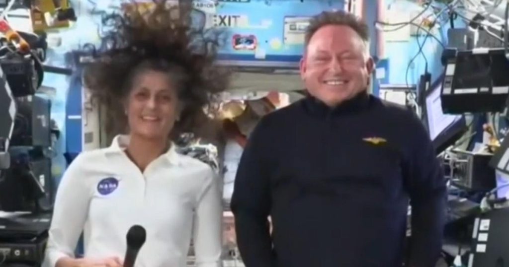 Astronauts Suni Williams and Butch Wilmore Hold First News Conference Since Return