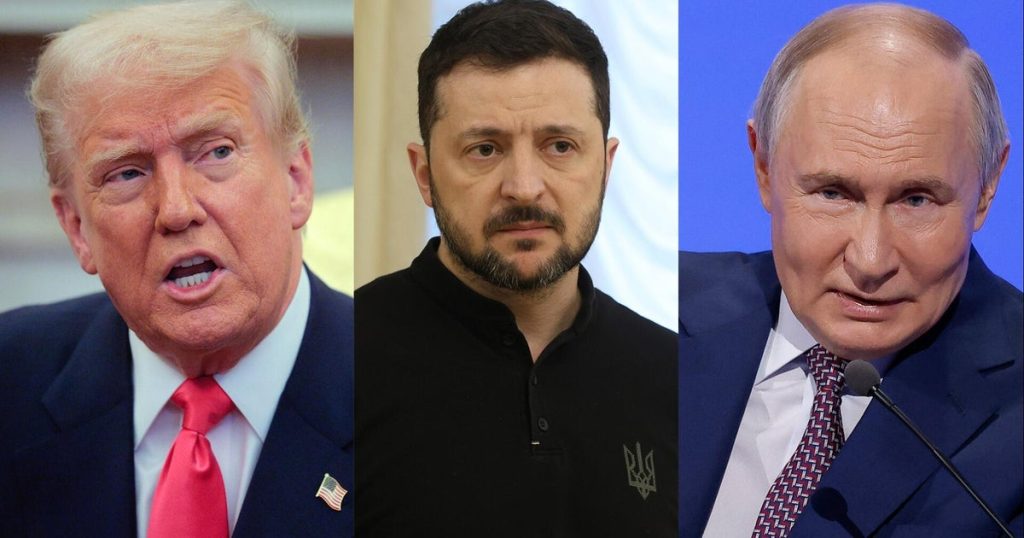 Trump Calls for Ukraine Ceasefire, Criticizes Putin and Zelenskyy
