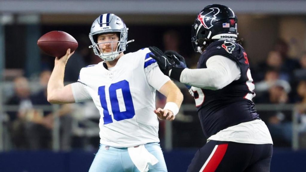 Cowboys Backup QB Cooper Rush Signs Two-Year Deal to Support Ravens' Lamar Jackson