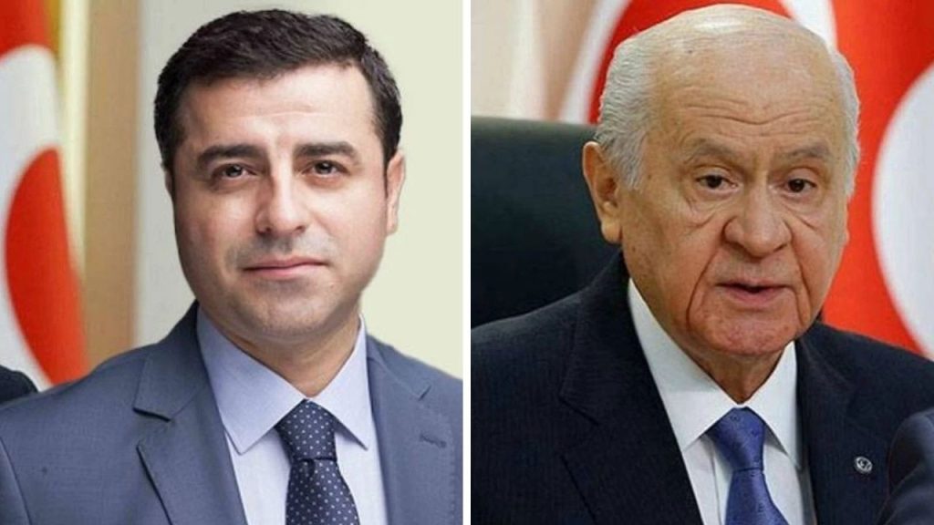Far-Right Leader Bahçeli Targets Kurdish Politicians, Including Demirtaş