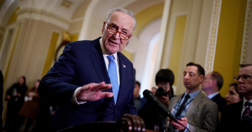 Senate Shutdown Battle Intensifies as Schumer Indicates GOP Lacks Votes for Funding Bill