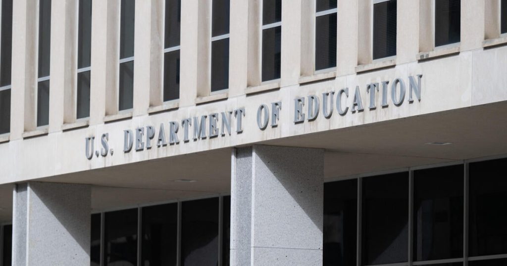 Education Department Announces Nearly 50% Workforce Reduction