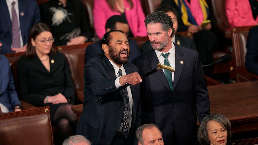House Allies of Al Green Face Potential Loss of Committee Roles Following Floor Disruption
