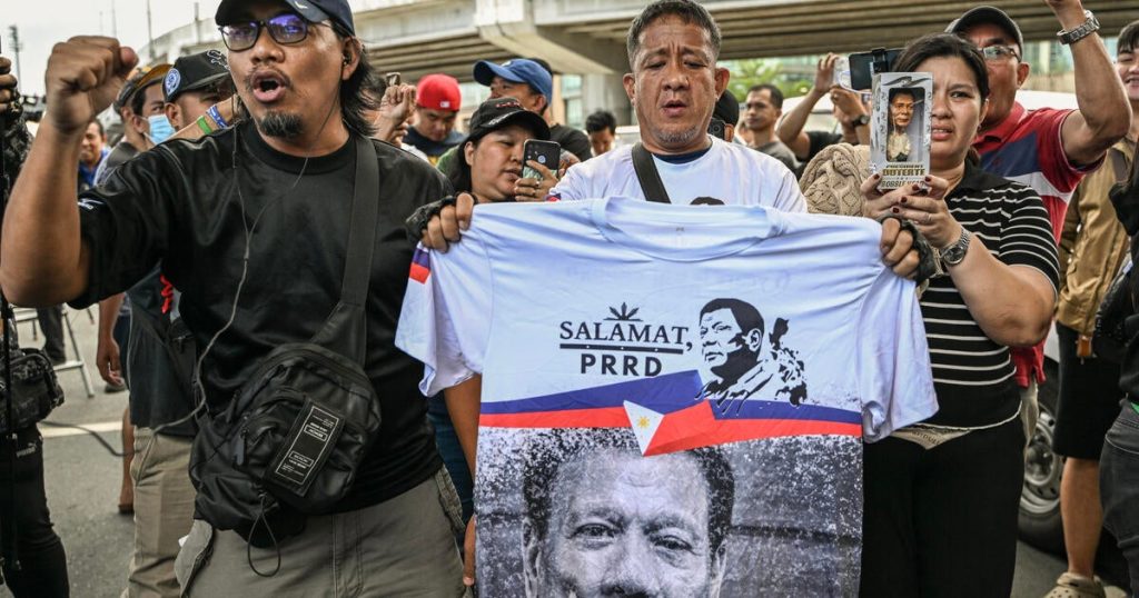 Former Philippines President Arrested on ICC Warrant for Drug-Related Killings