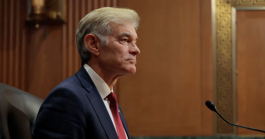Senate Committee Advances Dr. Mehmet Oz's Nomination for CMS Leadership