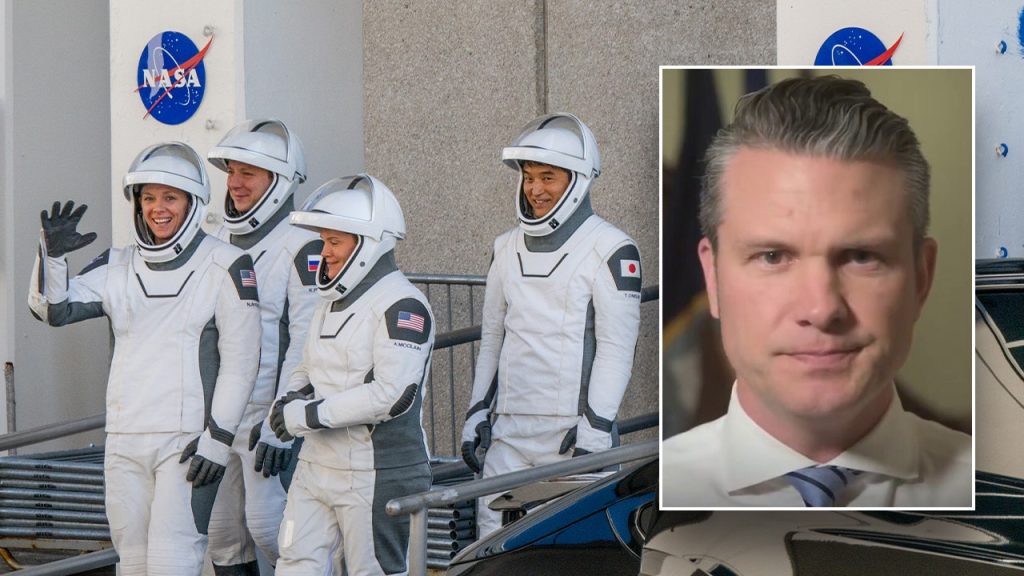 Hegseth Sends Well Wishes to SpaceX Rescue Mission Crew