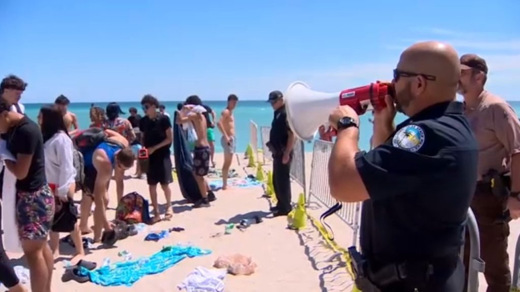Florida Spring Breakers Removed from Beach as State Enforces Party Restrictions